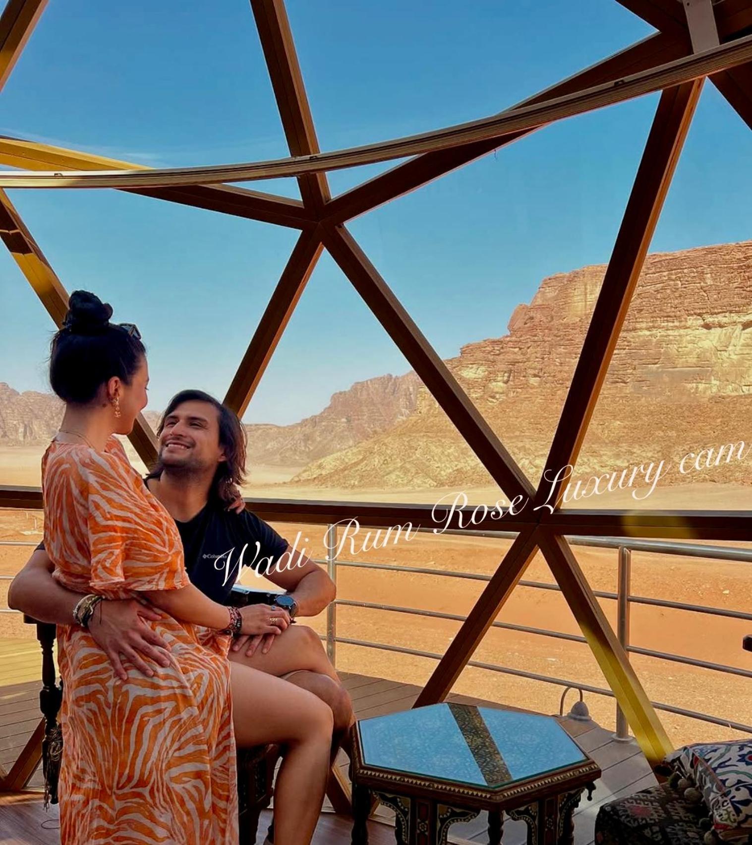 Wadi Rum Rose Luxury Camp 外观 照片